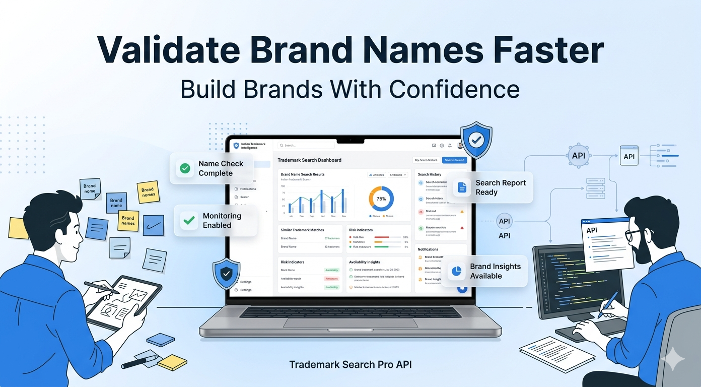 How Startups Can Validate Brand Names Using Trademark APIs (2026 Guide)