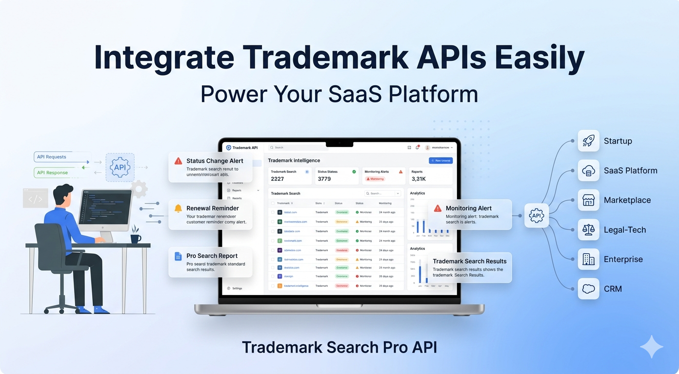 How to Integrate Trademark Search API Into Your SaaS Application (2026 Guide)