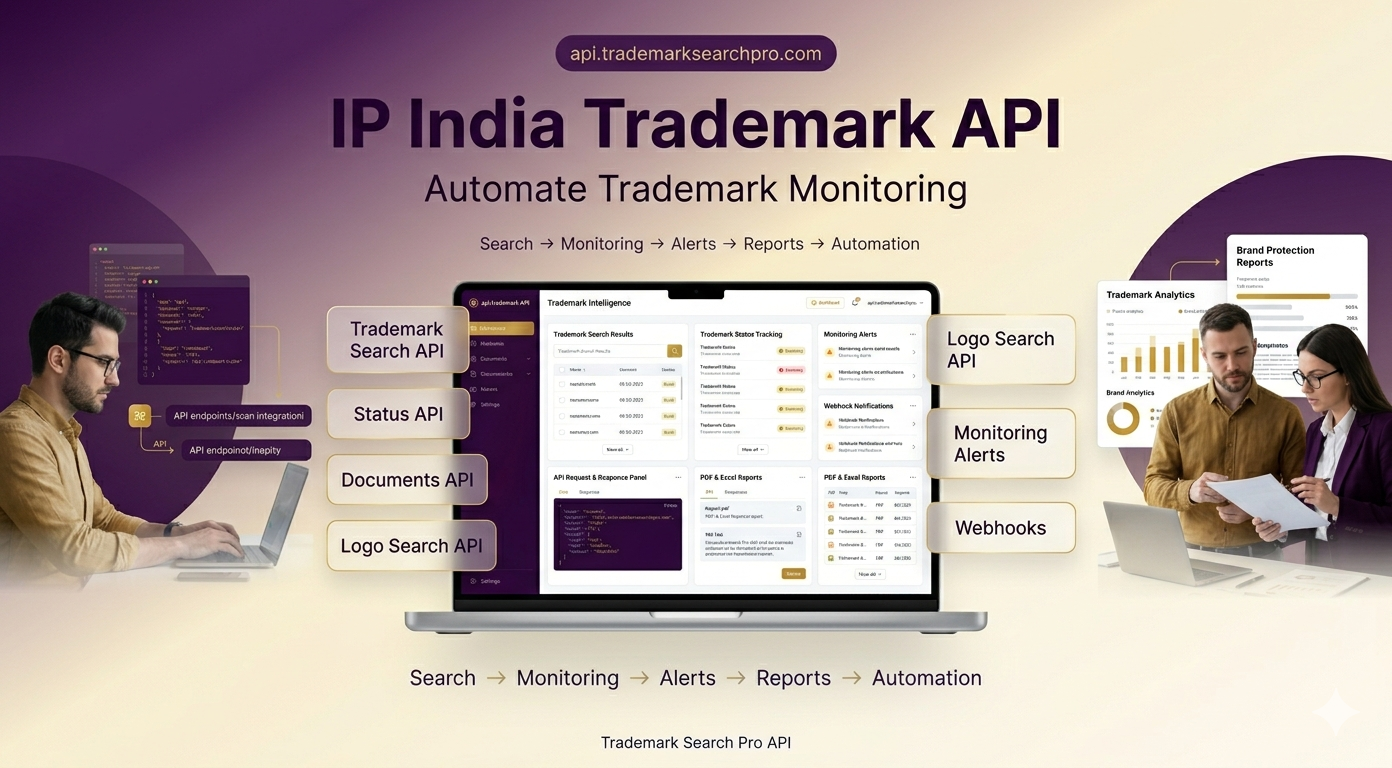 IPIndia Trademark API | Automate Trademark Search & Monitoring