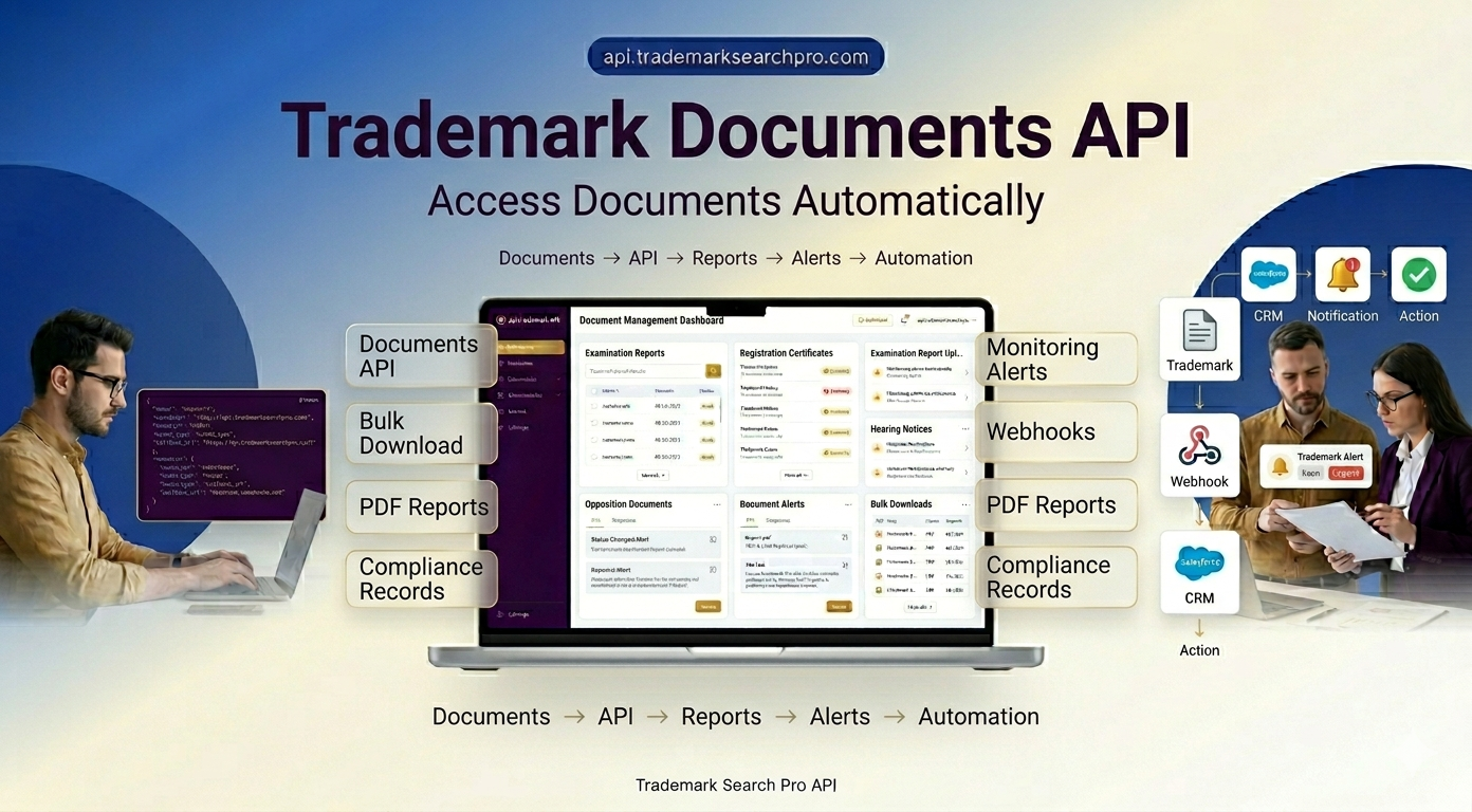 Trademark Documents API | Access Trademark Documents Programmatically